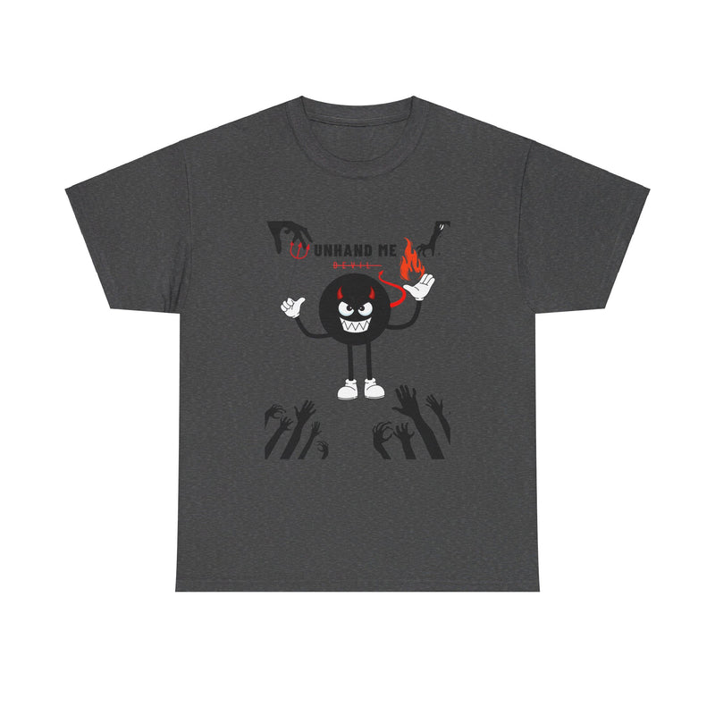 Women’s Men's Heavy Cotton Tee Unhand Me Devil