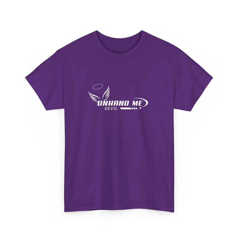 Women & Mens Heavy Cotton Tee Unhand Me Devil