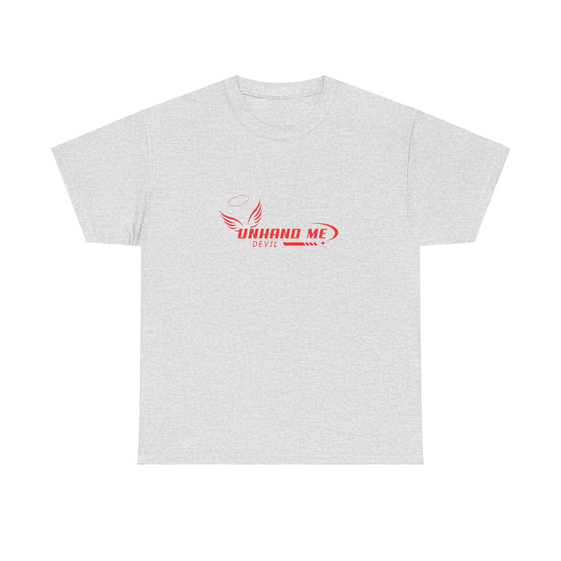 Women & Men’s Heavy Cotton Tee Unhand Me Devil