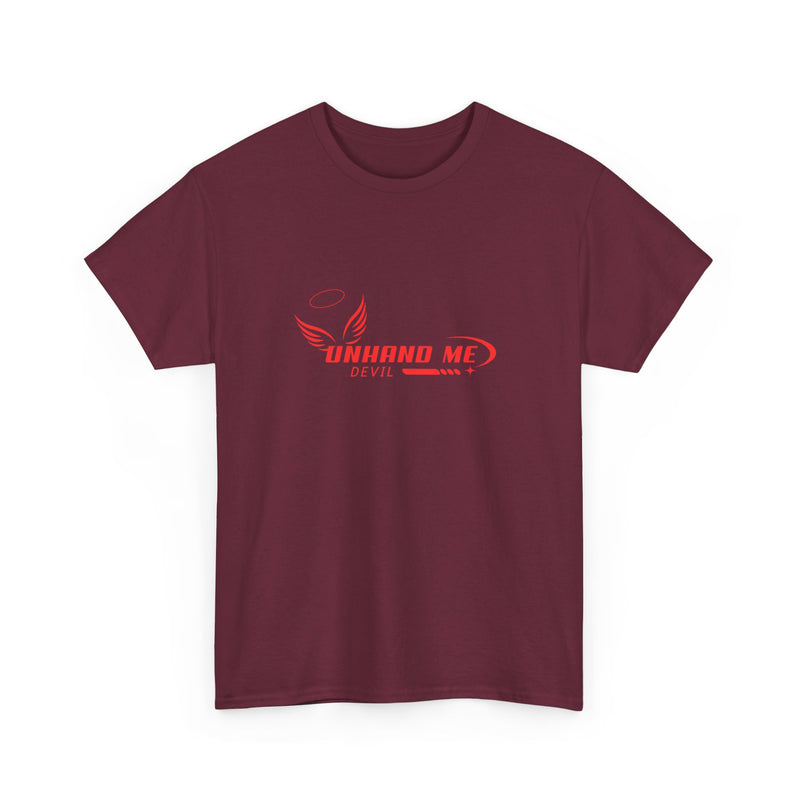 Women & Men’s Heavy Cotton Tee Unhand Me Devil