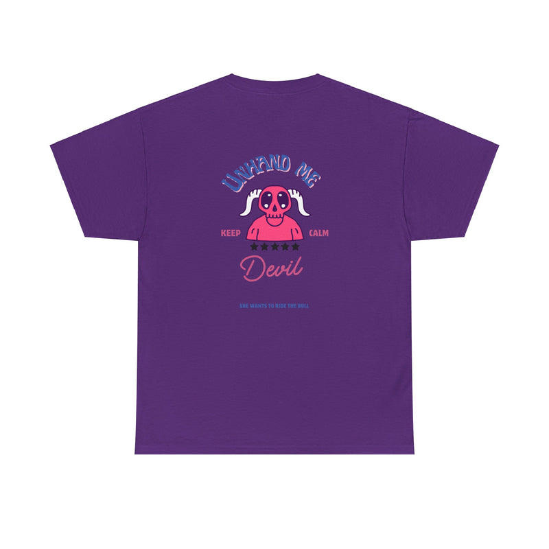 Women's  Unhand Me Devil Ride Bull