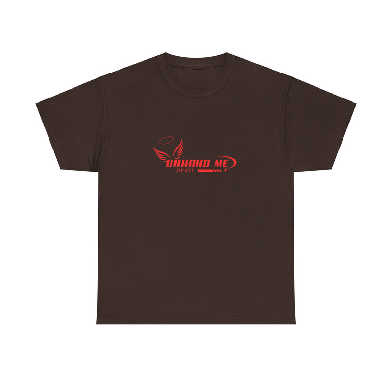 Women & Men’s Heavy Cotton Tee Unhand Me Devil