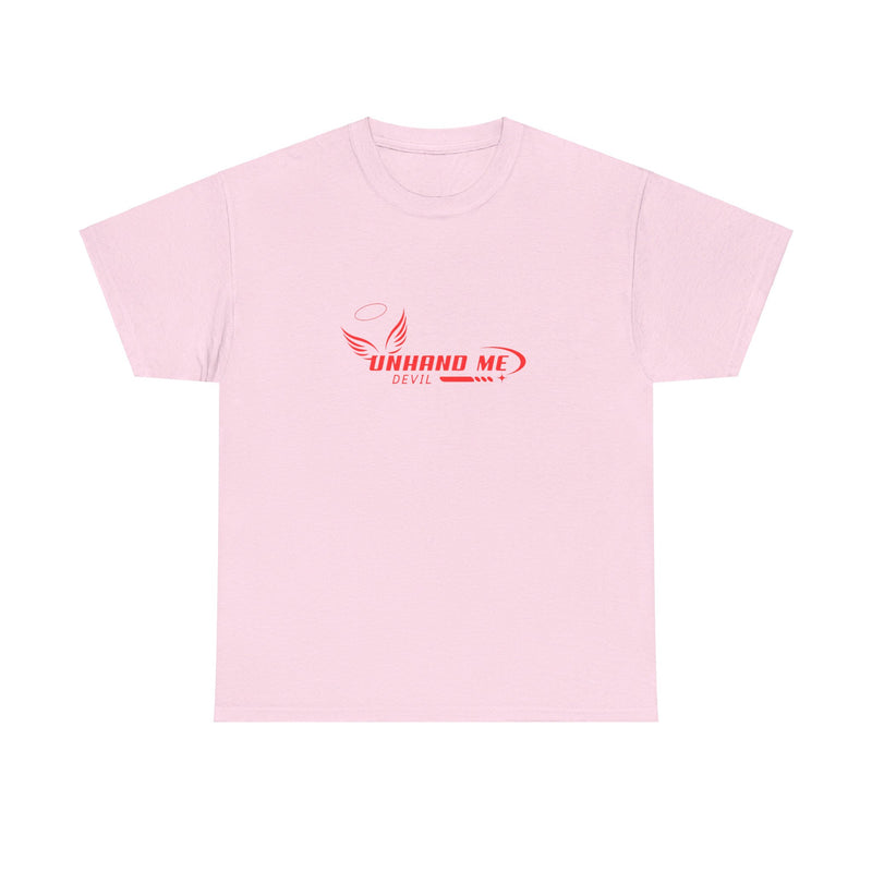 Women & Men’s Heavy Cotton Tee Unhand Me Devil