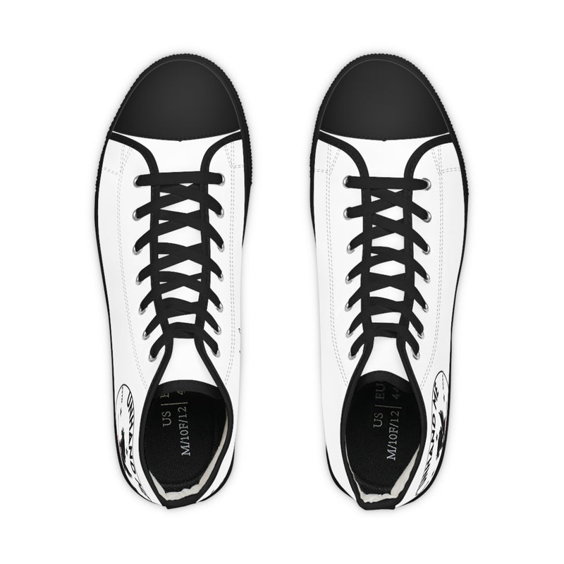 Men's High Top Black Angel Sneakers Unhand Me Devil