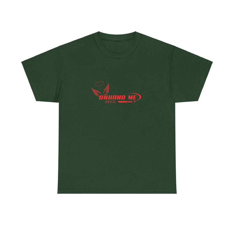 Women & Men’s Heavy Cotton Tee Unhand Me Devil