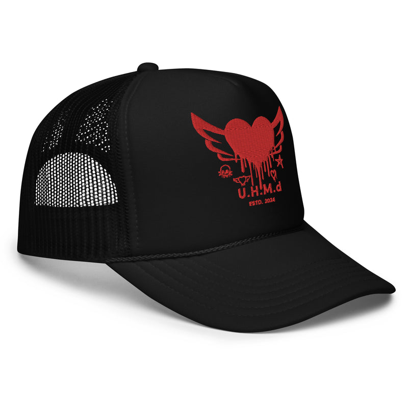 Foam Trucker Hat Unhand Me Devil