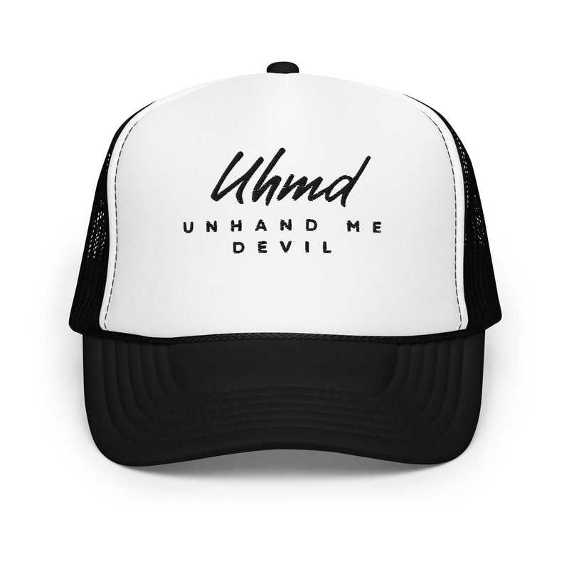 Foam trucker Hat UnHand MeDevil