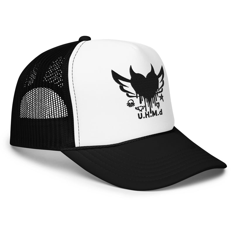 Foam trucker hat Unhand Me Devil