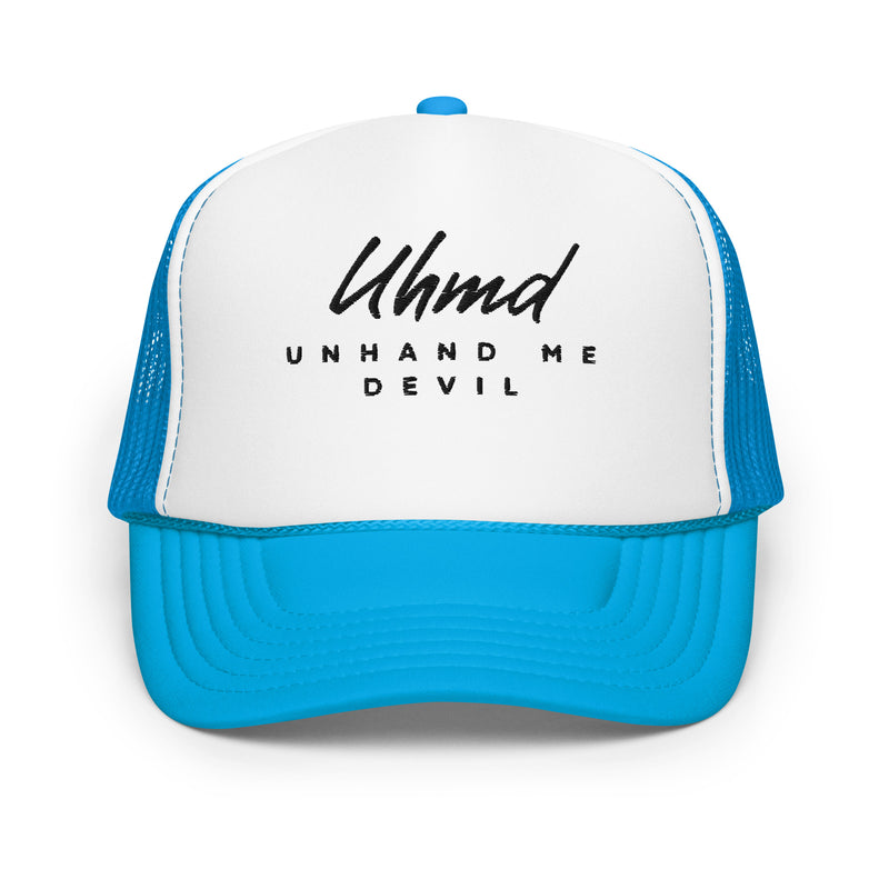 Foam trucker Hat UnHand MeDevil