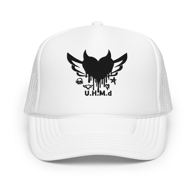 Foam trucker hat Unhand Me Devil