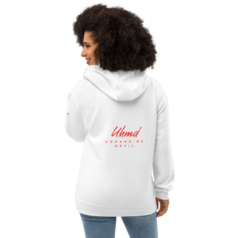 Men's Women's Premium eco Hoodie Unhand Me Devil