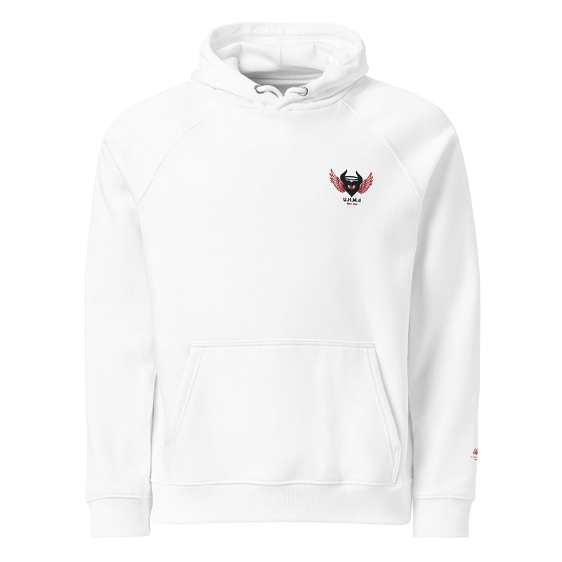 Men's Women's Premium eco Hoodie Unhand Me Devil