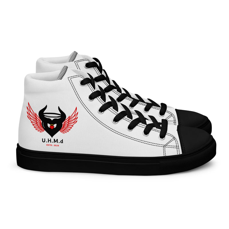 Women’s high top canvas shoes Uhand Me Devil