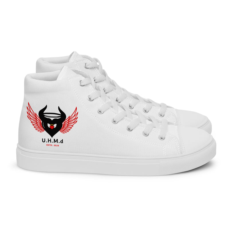 Women’s high top canvas shoes Uhand Me Devil